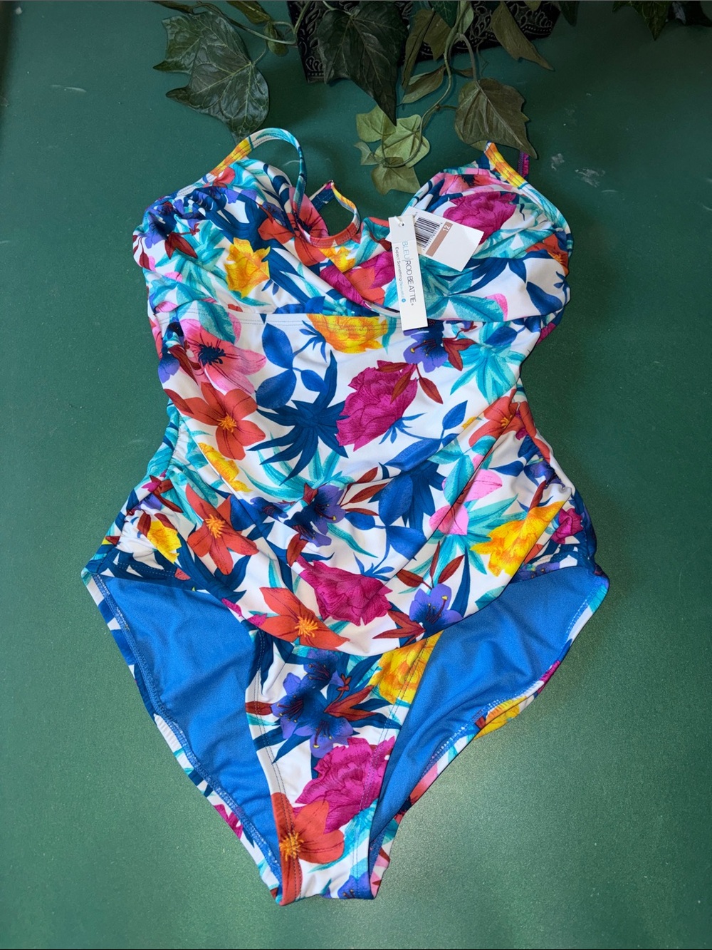 Bleu Rod Beattie women’s Floral One-Piece Swimsuit - Multicolor